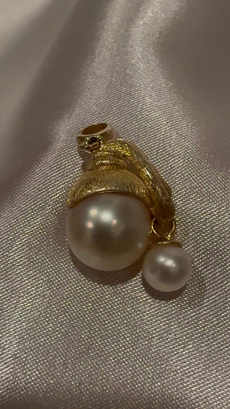 Girl with a Pearl Earring Akoya Pearl Pendant